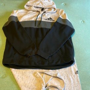 Adidas large joggers set